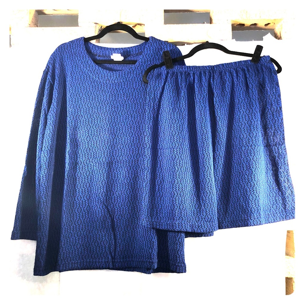 Vintage matched set skirt and top
